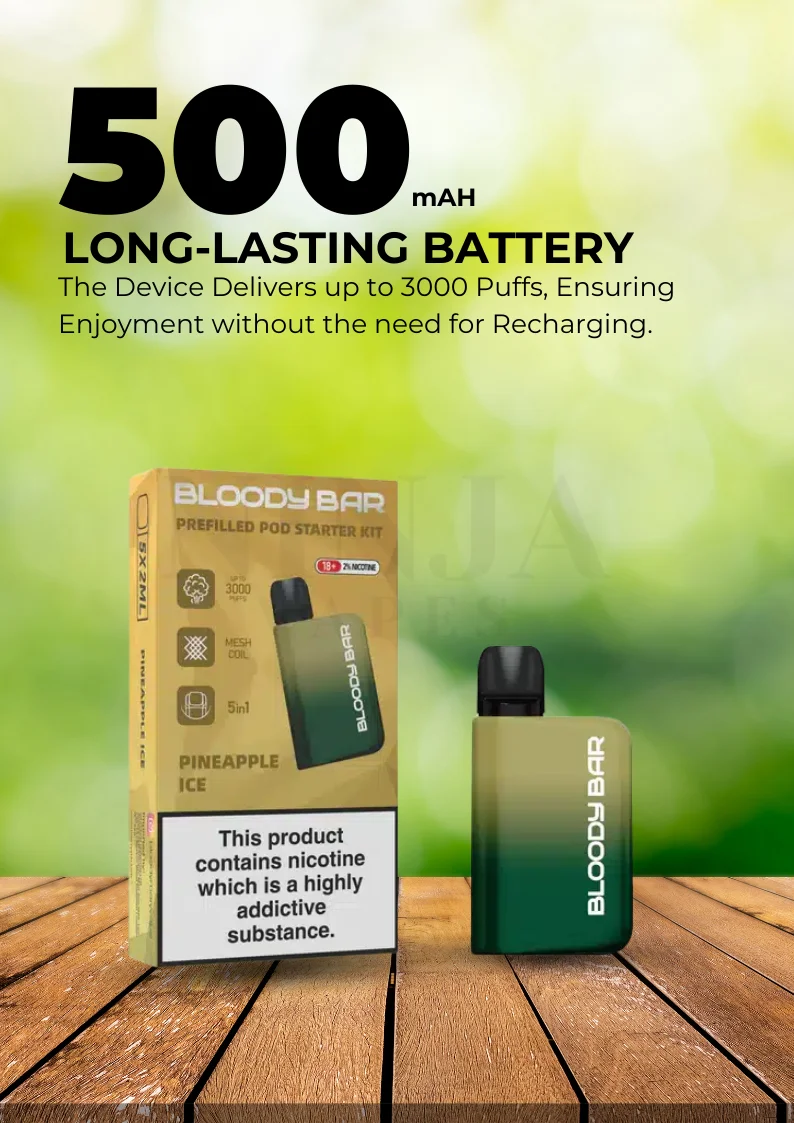Bloody Mary Bloody Bar 3000 Rechargeable Battery