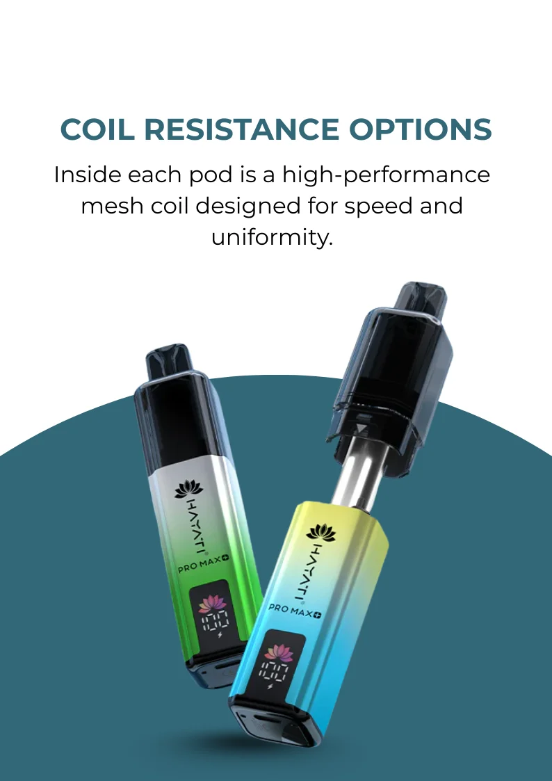 Coil Resistance Options