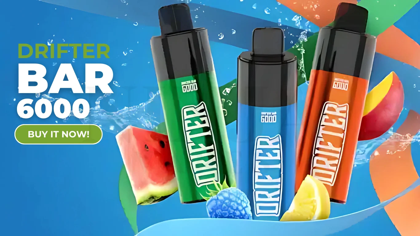 Drifter Bar 6000 Puffs Disposable Kit