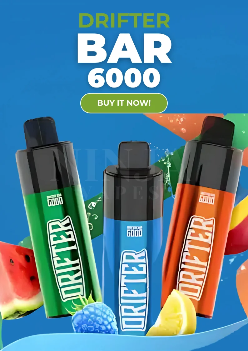 Drifter Bar 6000 Puffs Disposable Kit