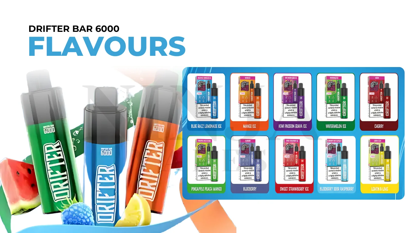 Drifter Bar 6000 Puffs Flavours
