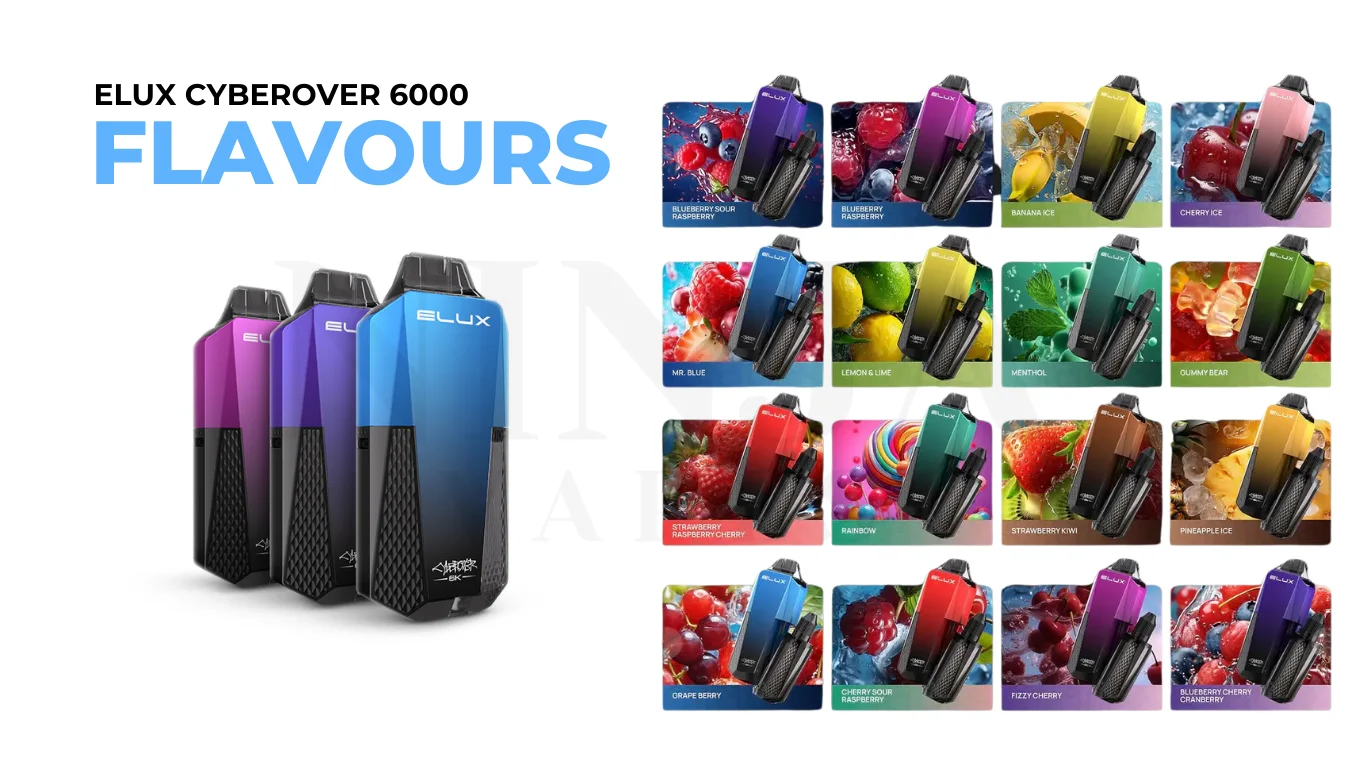 Elux Cyberover 6K Puffs Flavours