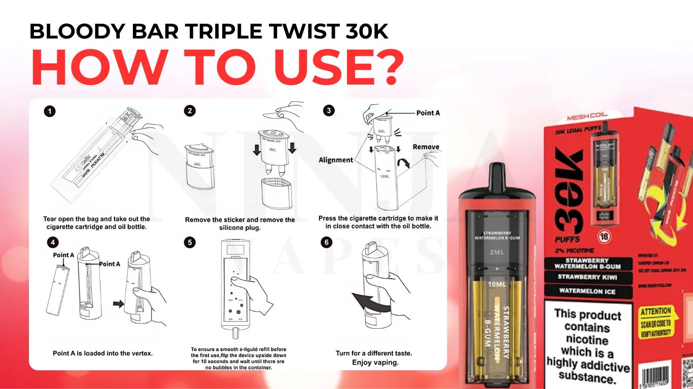 How to Use a Bloody Bar Triple Twist 30K