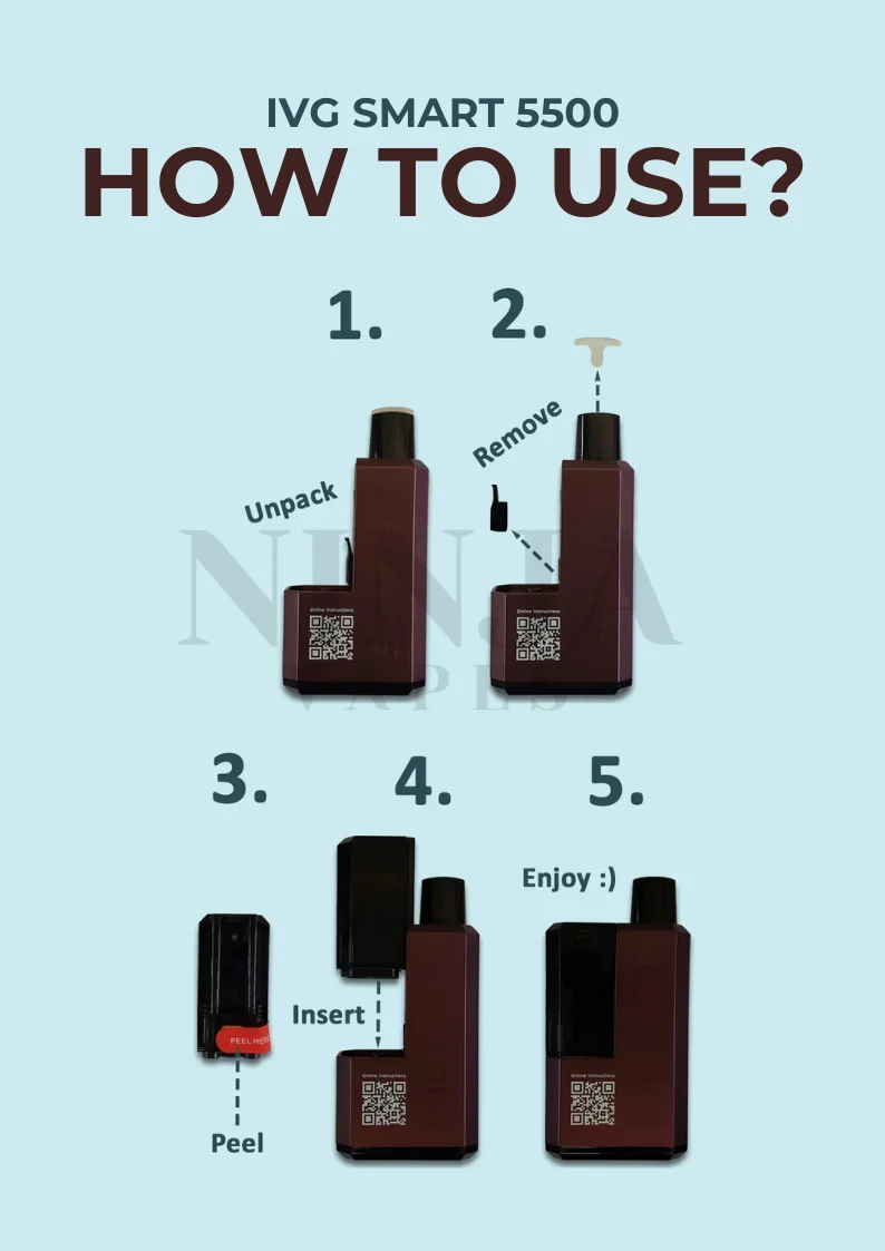 How to Use IVG Smart 5500