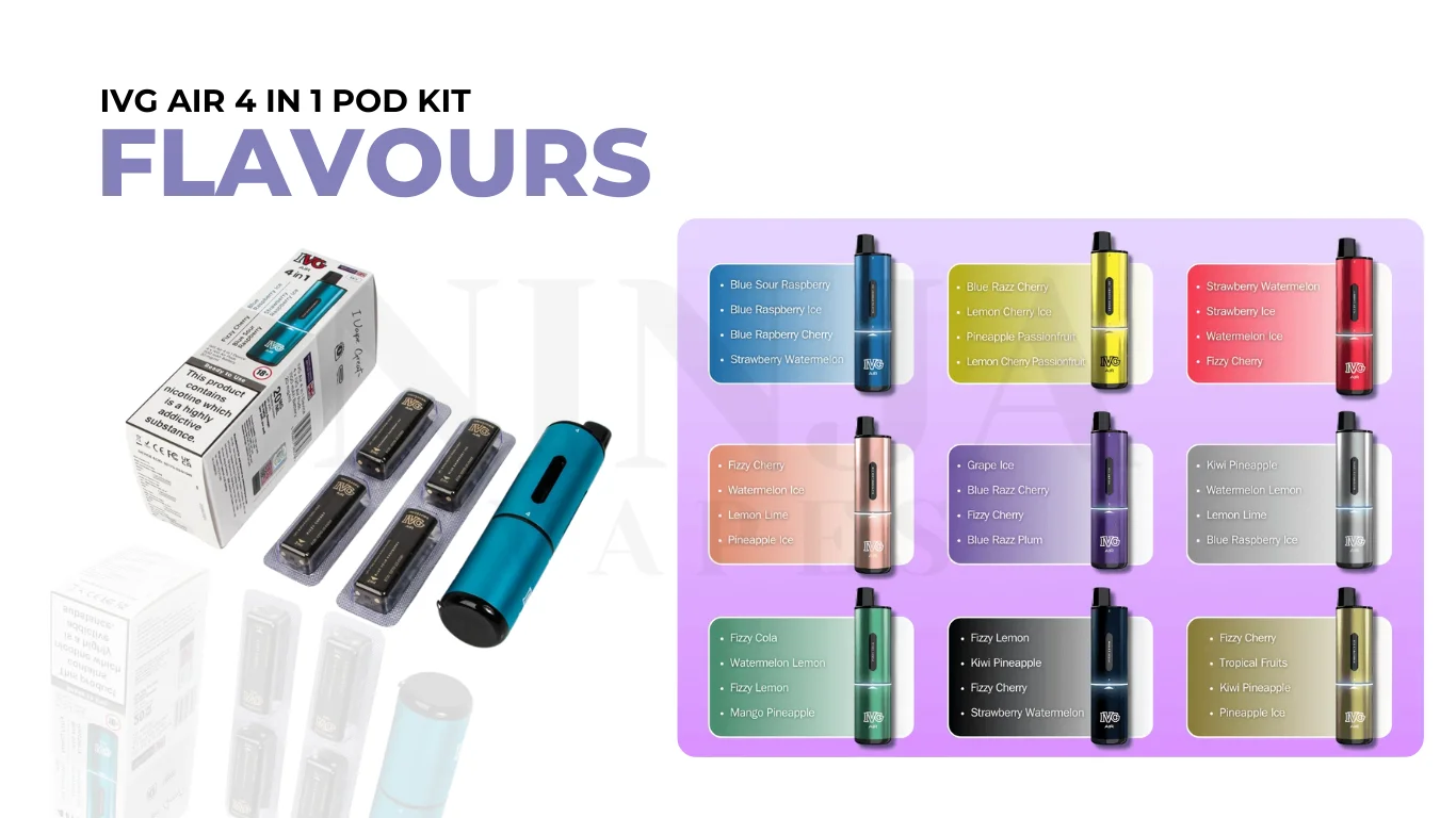 IVG Air 4-in-1 Flavours For All