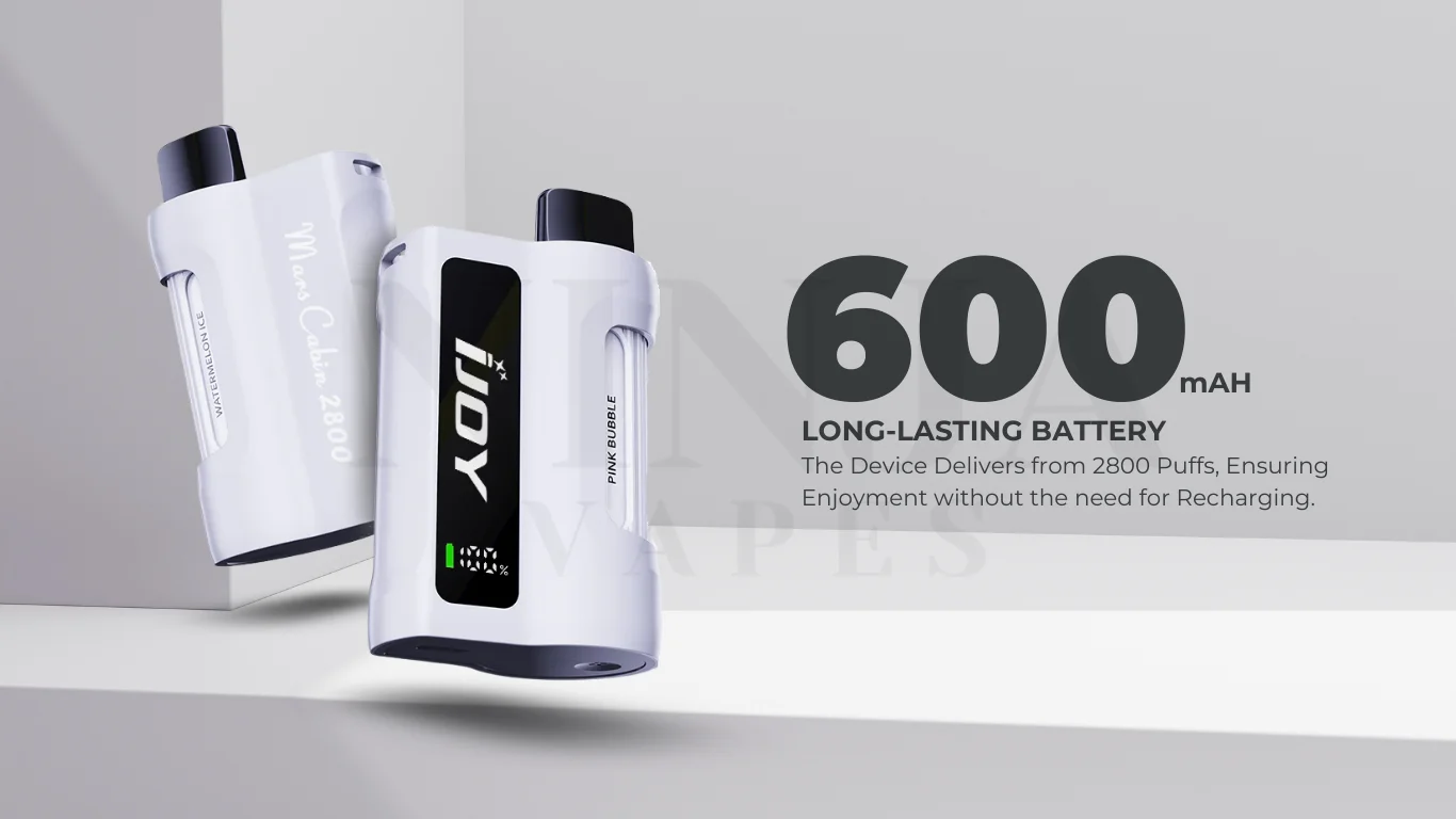 Rechargeable Battery in IJOY Mars Cabin 2800