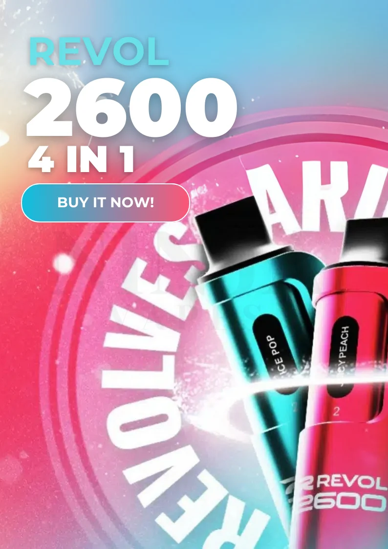Revol 2600 4-in-1 Disposable 2600 Puff