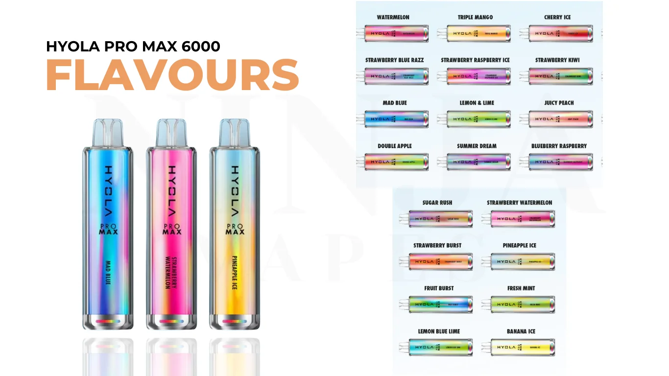 Tempting Flavors of HYOLA Pro Max 6000