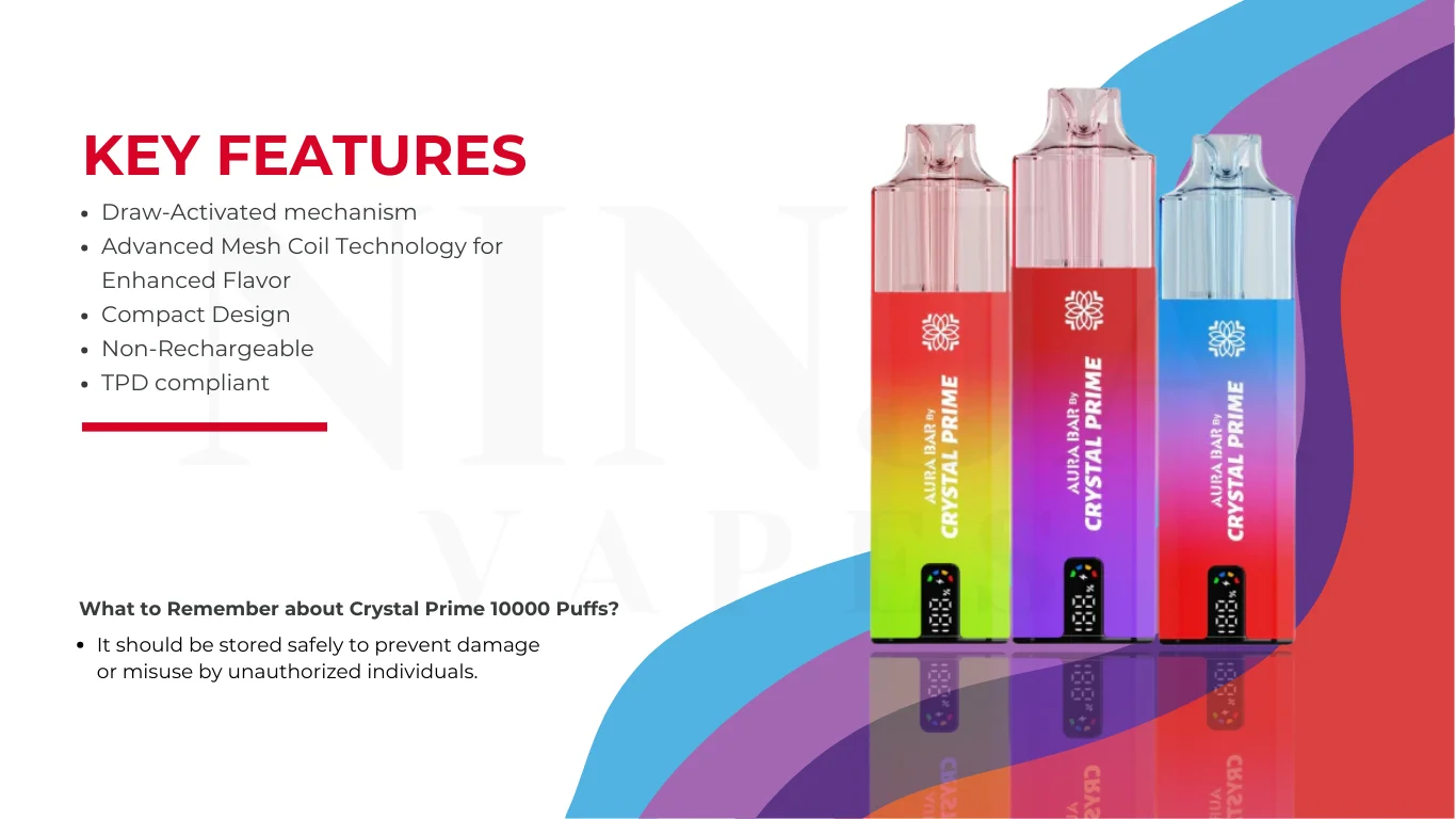 Why Choose Crystal Prime 10000 Puffs