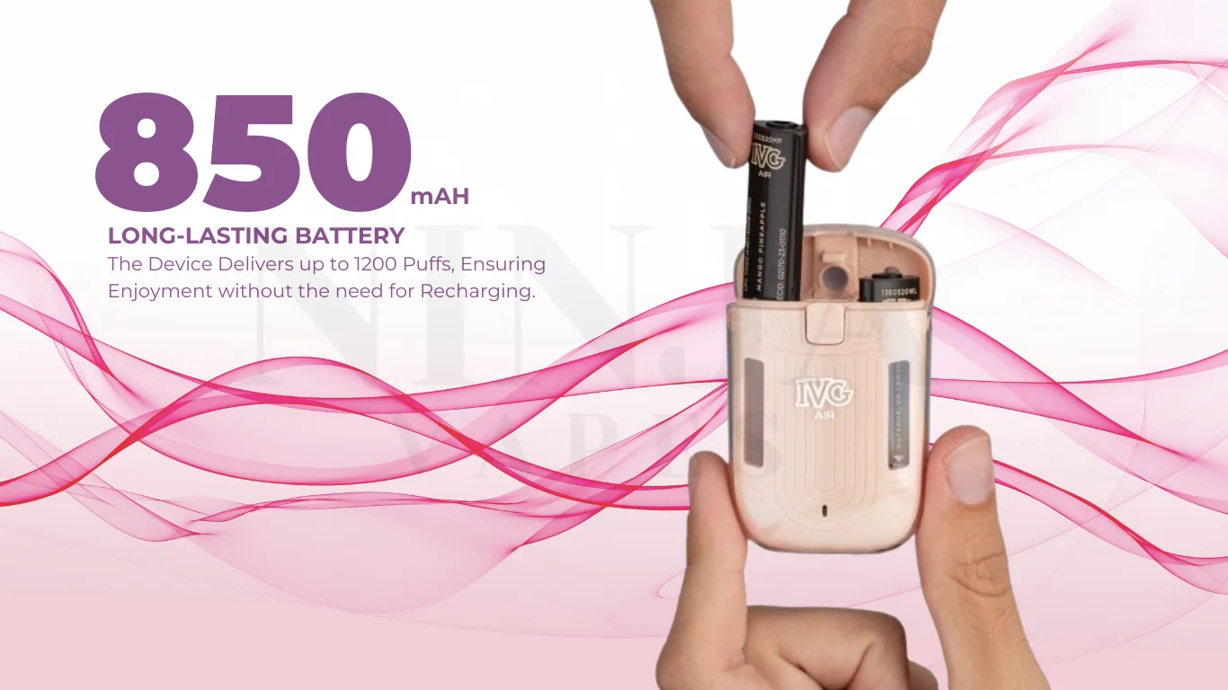 Why Choose the IVG Air 2 in 1 Rechargeable Vape Kit