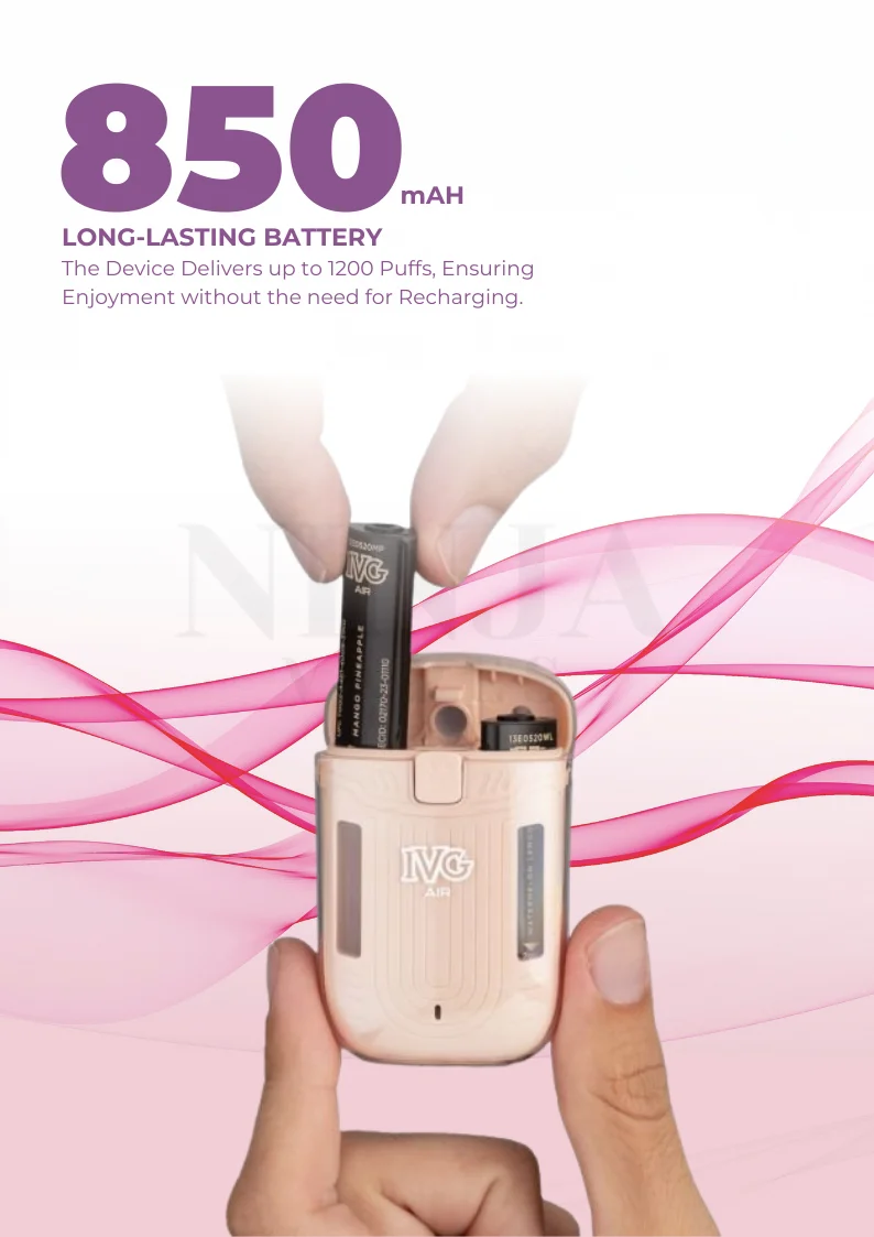 Why Choose the IVG Air 2 in 1 Rechargeable Vape Kit
