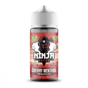 Ninja Vapes E-Liquid Cherry Menthol 100ml Shortfill
