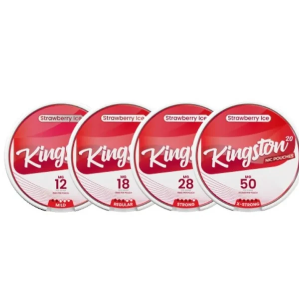 Kingston Strawberry Ice Nicotine Pouches - Image 5
