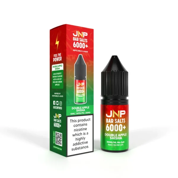 JNP Bar Salt 6000 Nic Salts 10ml | 25+ Flavours - Image 2