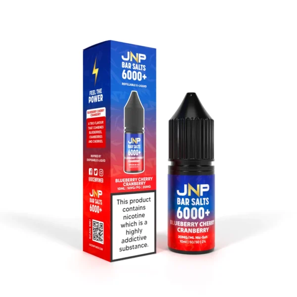 JNP Bar Salt 6000 Nic Salts 10ml | 25+ Flavours - Image 10