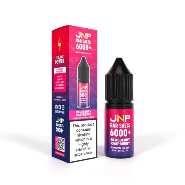 JNP Bar Salt 6000 Nic Salts 10ml | 25+ Flavours - Image 11