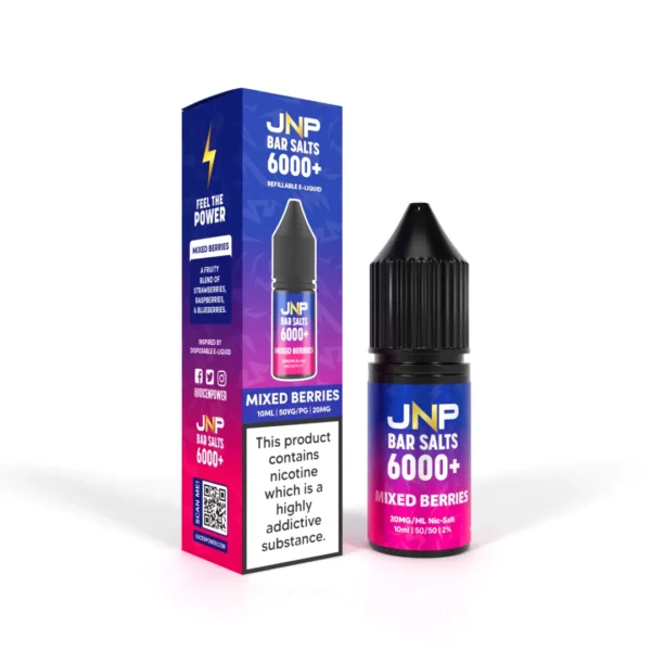 JNP Bar Salt 6000 Nic Salts 10ml | 25+ Flavours - Image 12