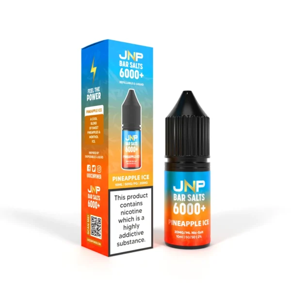 JNP Bar Salt 6000 Nic Salts 10ml | 25+ Flavours - Image 18