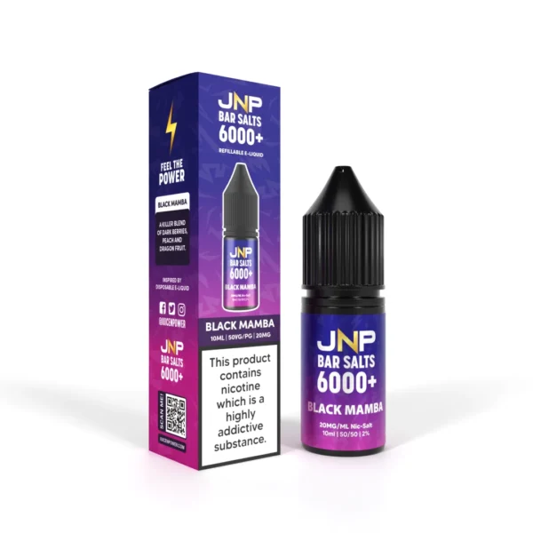 JNP Bar Salt 6000 Nic Salts 10ml | 25+ Flavours - Image 20