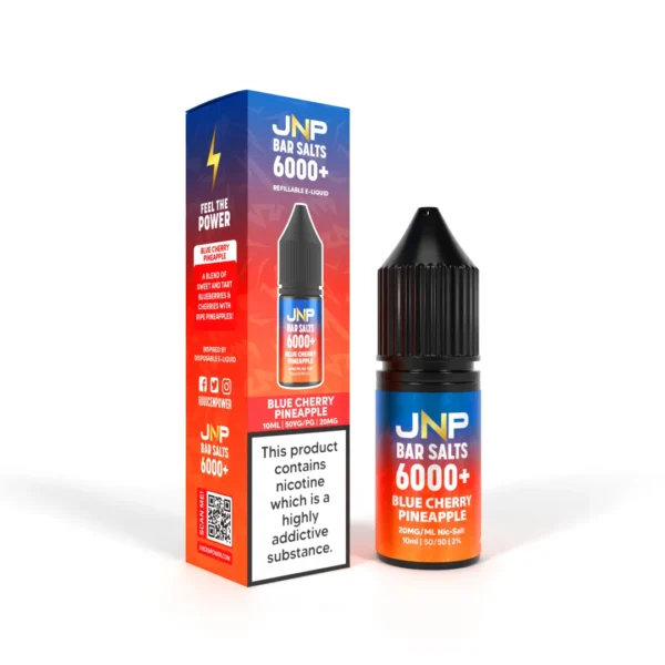 JNP Bar Salt 6000 Nic Salts 10ml | 25+ Flavours - Image 21