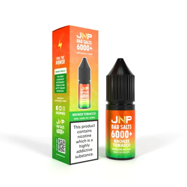 JNP Bar Salt 6000 Nic Salts 10ml | 25+ Flavours - Image 22