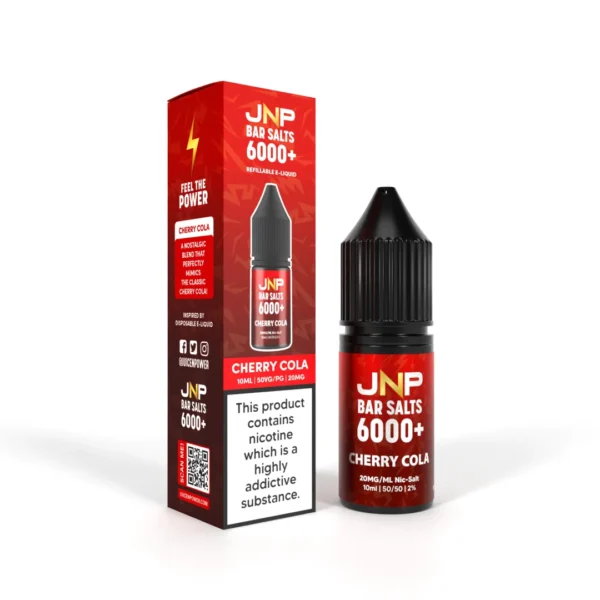 JNP Bar Salt 6000 Nic Salts 10ml | 25+ Flavours - Image 23