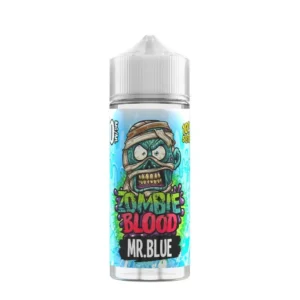 Mr Blue 100ml Shortfill E-Liquid by Zombie Blood