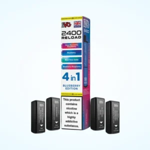 IVG 2400 Reload 4 in 1 Pre-filled Pod â Blueberry Edition