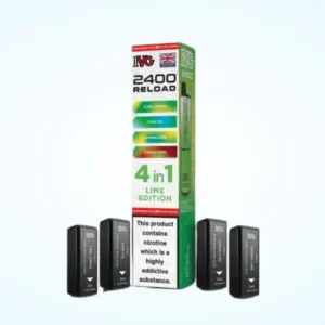 IVG 2400 Puffs Rechargeable â Lime Edition