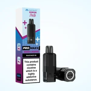 Blue Razz GB Hayati Pro Max Plus 6K Prefilled Refill Pods