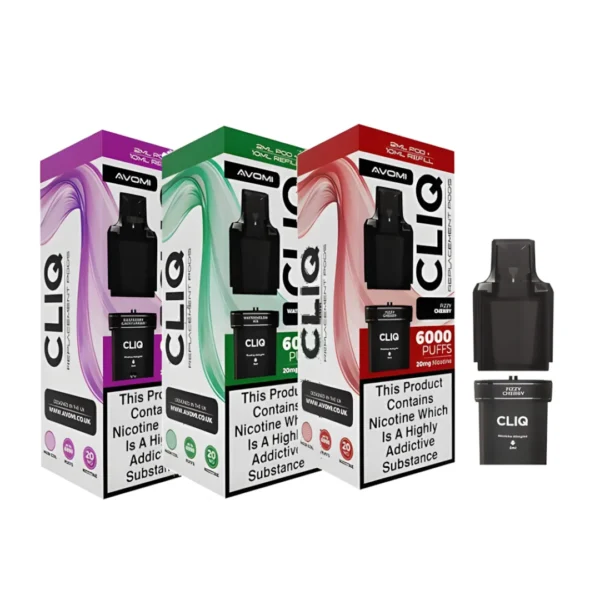 Avomi CLIQ 6K Puffs Prefilled Pods | Only ?5.99 | Any 3 for ?15 - Image 7