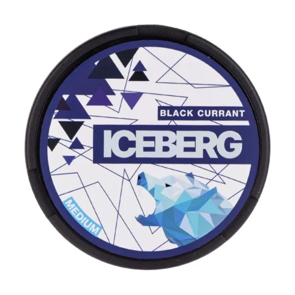 Blackcurrant Nicotine Pouches by Iceberg - Image 2