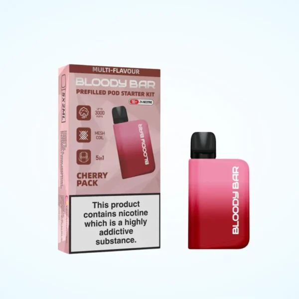 Bloody Mary Bloody Bar 3000 Puffs Prefilled 5-in-1 Starter Kit | Only ?8.99 | Buy 3 for ?24 - Image 9