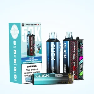Blue Edition Pyne Pod Click 50K Prefilled Pod Kit