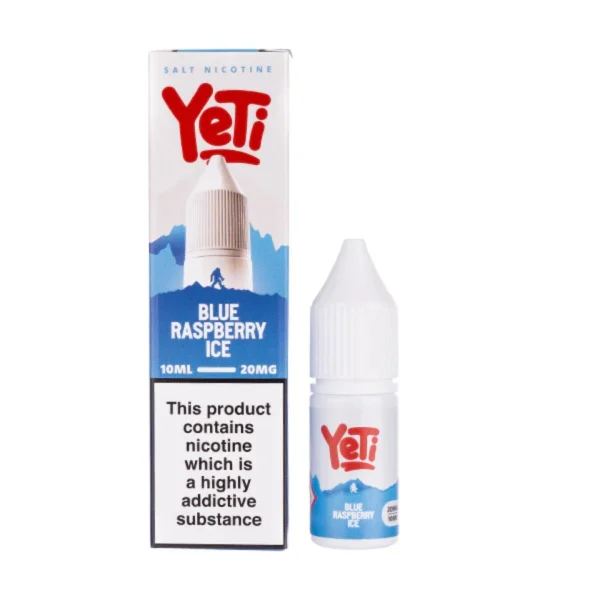 Blue Raspberry Ice Nic Salt E-Liquid by Yeti Summit Series