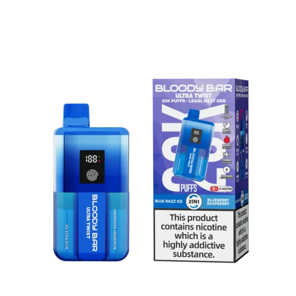 Box of 10 Bloody Bar Ultra Twist 20K Puffs Vape Kit | Only ?89.99