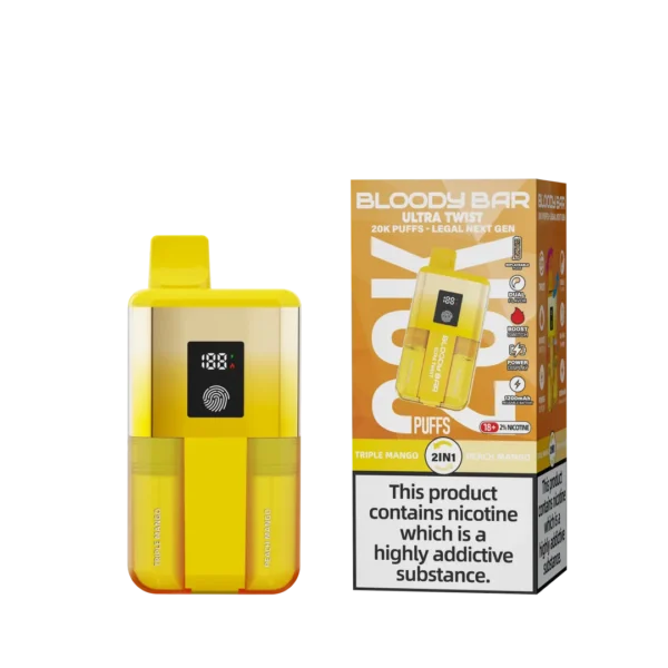 Box of 10 Bloody Bar Ultra Twist 20K Puffs Vape Kit | Only ?89.99 - Image 10