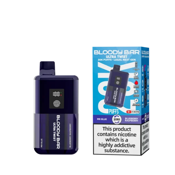 Box of 10 Bloody Bar Ultra Twist 20K Puffs Vape Kit | Only ?89.99 - Image 11