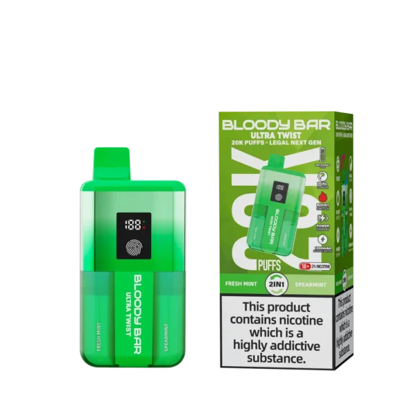Box of 10 Bloody Bar Ultra Twist 20K Puffs Vape Kit | Only ?89.99 - Image 12