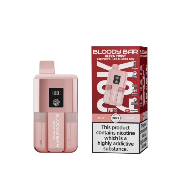 Box of 10 Bloody Bar Ultra Twist 20K Puffs Vape Kit | Only ?89.99 - Image 16