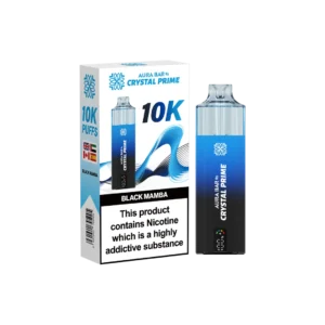 Box of 10 Crystal Prime 10000 Puffs Vape | Aura Bar