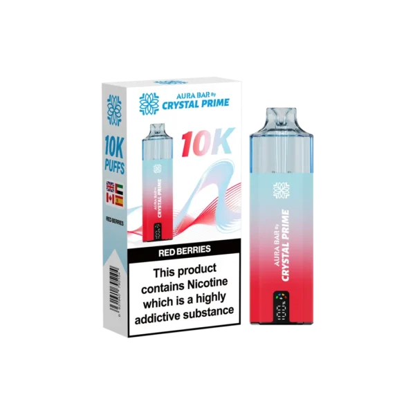 Box of 10 Crystal Prime 10000 Puffs Vape | Aura Bar - Image 18