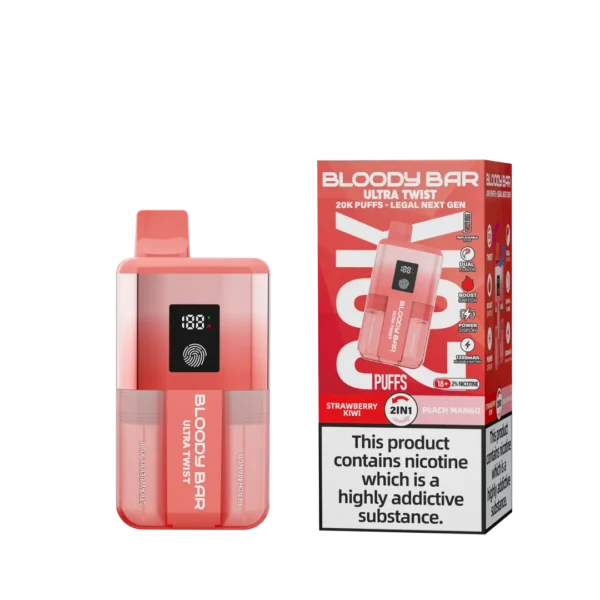 Box of 5 Bloody Bar Ultra Twist 20K Puffs Vape Kit | Only ?44.99 - Image 13