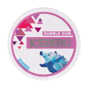 Bubblegum Nicotine Pouches by Iceberg