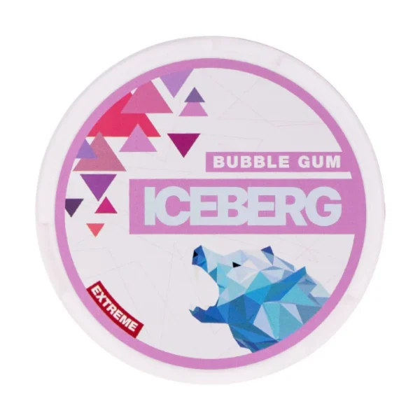 Bubblegum Nicotine Pouches by Iceberg - Image 2