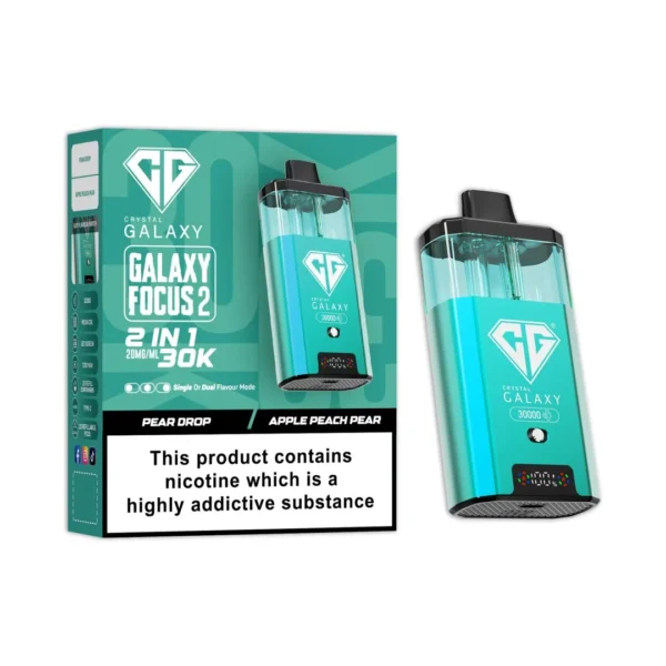 Box of 10 Crystal Galaxy Focus 2 30K Puffs Prefilled Pod Kit | Only ?119.99 - Image 3