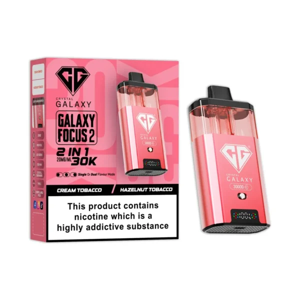 Box of 10 Crystal Galaxy Focus 2 30K Puffs Prefilled Pod Kit | Only ?119.99 - Image 4