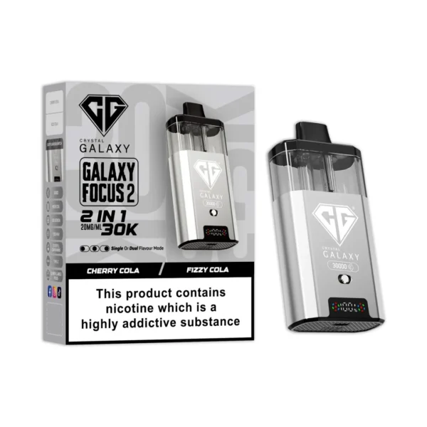 Box of 10 Crystal Galaxy Focus 2 30K Puffs Prefilled Pod Kit | Only ?119.99 - Image 5