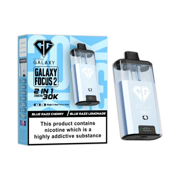 Box of 10 Crystal Galaxy Focus 2 30K Puffs Prefilled Pod Kit | Only ?119.99 - Image 6
