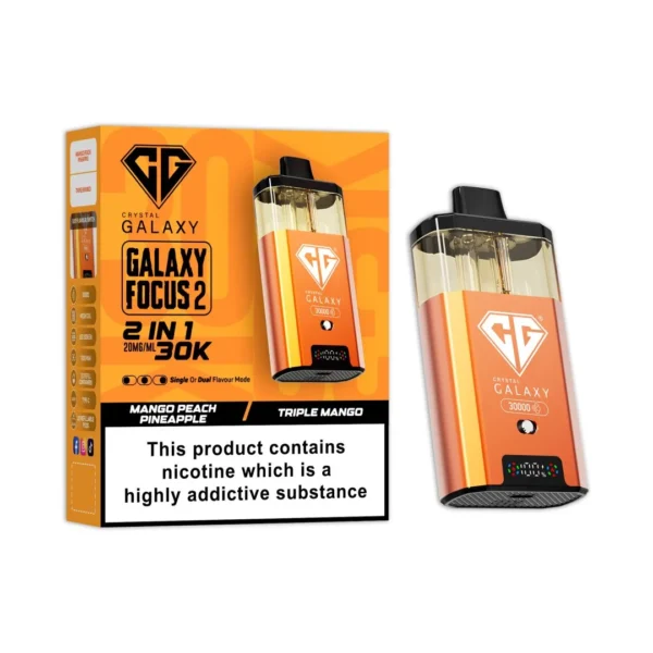 Box of 10 Crystal Galaxy Focus 2 30K Puffs Prefilled Pod Kit | Only ?119.99 - Image 10